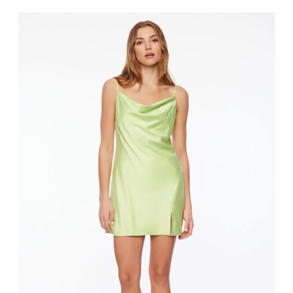 Dynamite Dani Mini Cowlneck Dress